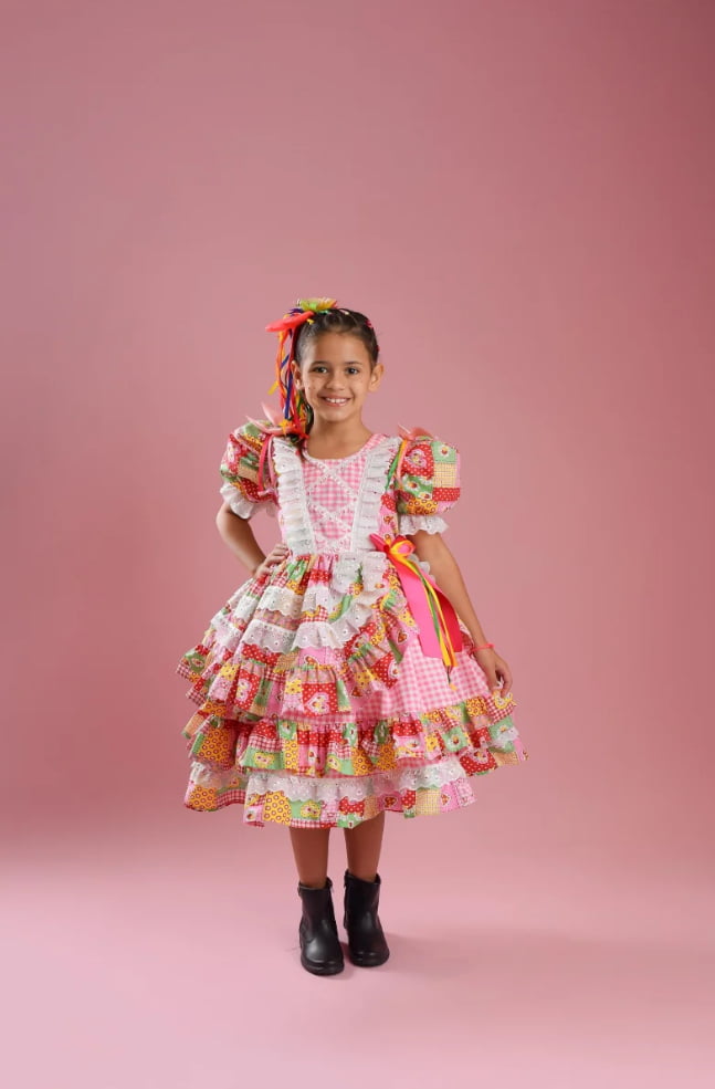 Vestido Junino Matuta ChiK - Envio 11/06/25