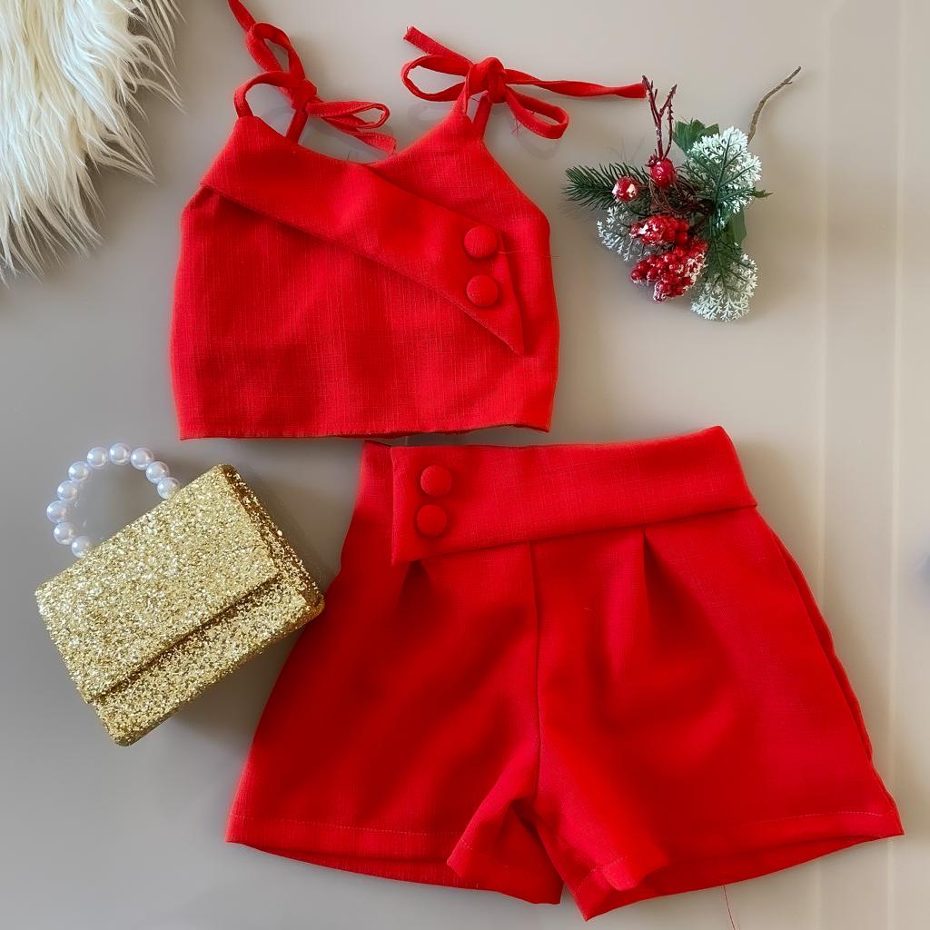 CONJUNTO PIRULITO VERMELHO