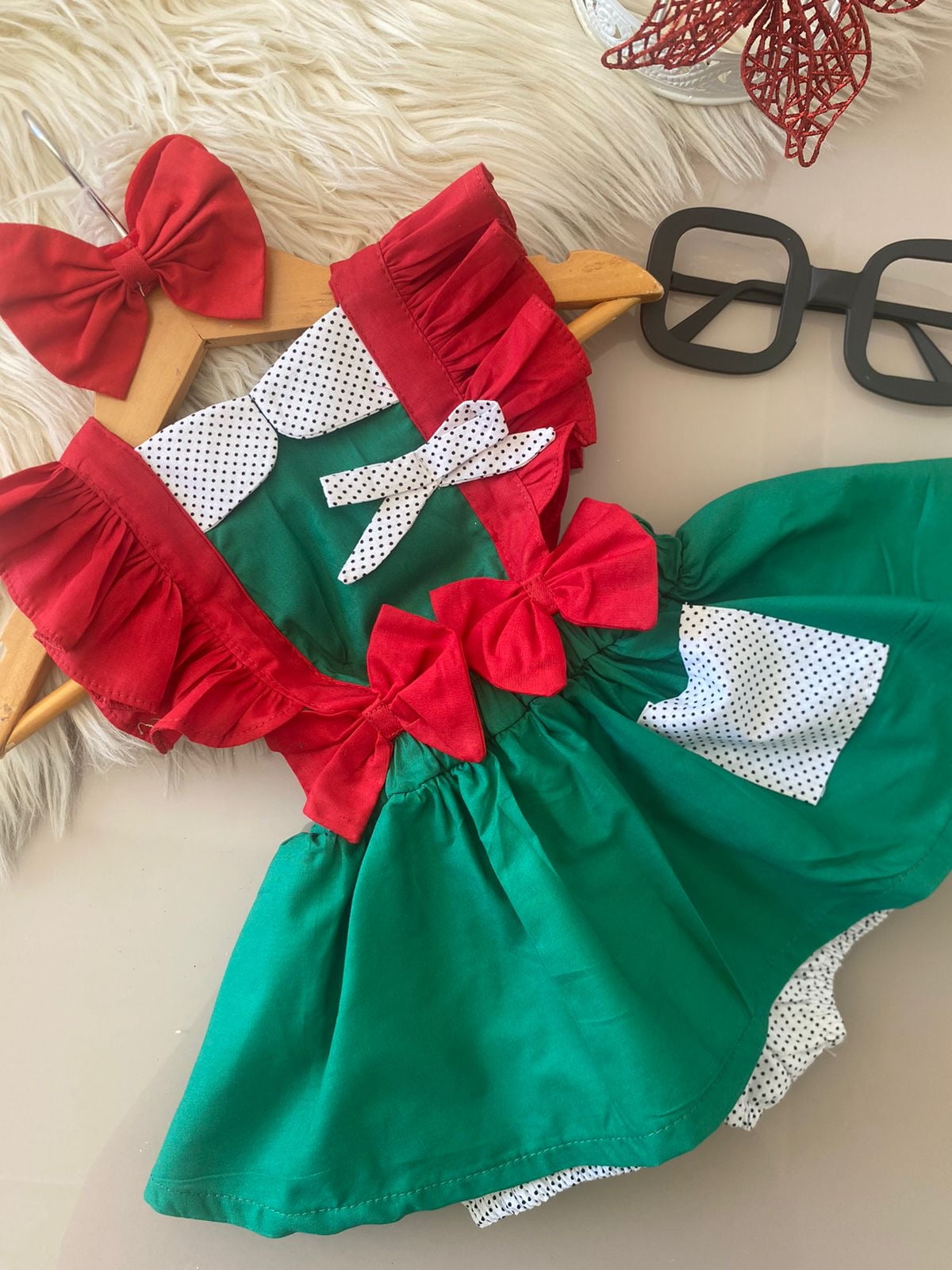 Romper- Vestido Chiquinha.