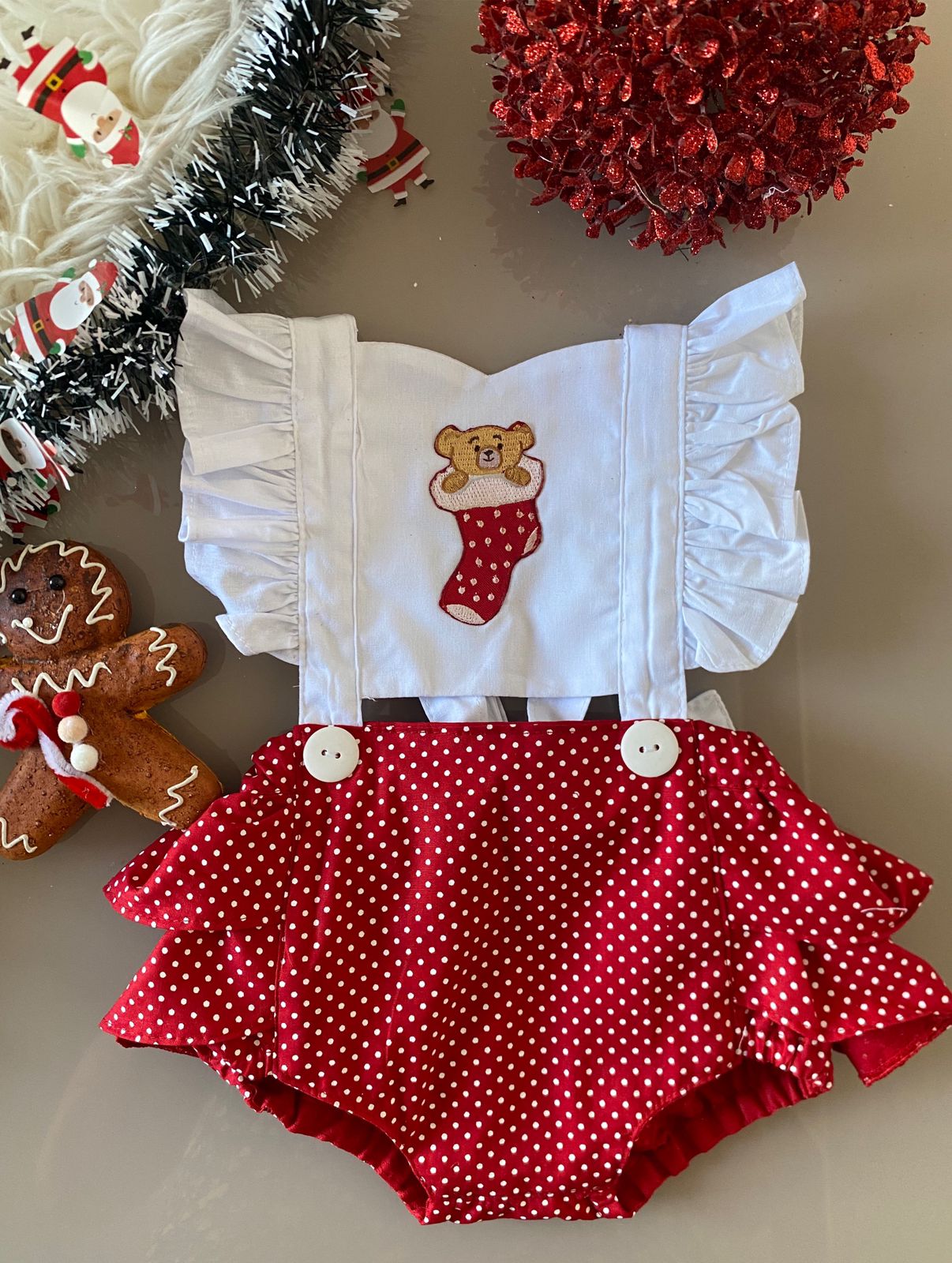 Romper Nalino Meu Pedido do Natal