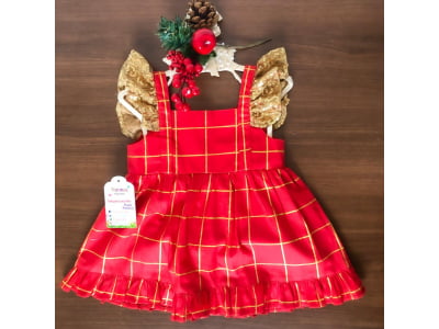 VESTIDO  NATAL GOLD