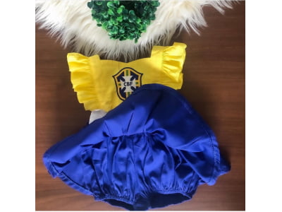 Romper- Vestido Copo Do Brasil FIFA 2026