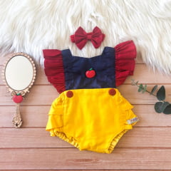 Romper Moana + Colar - TRAKINOS MODA BABY - A Lojinha com os Looks do Amor  da Sua Vida