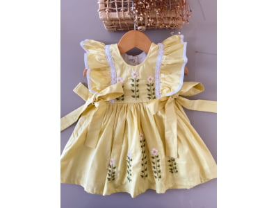 VESTIDO AURORA AMARELO