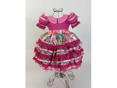 Vestido Fulo de mandacaru - Encomenda - Previsão de Envio 15/04