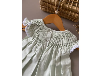VESTIDO CASINHA DE ABELHA VERDE AGUA