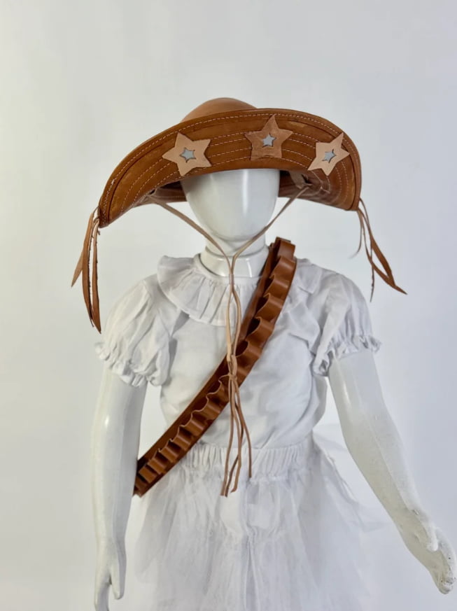 Chapéu + Cartucheira Maria Bonita 