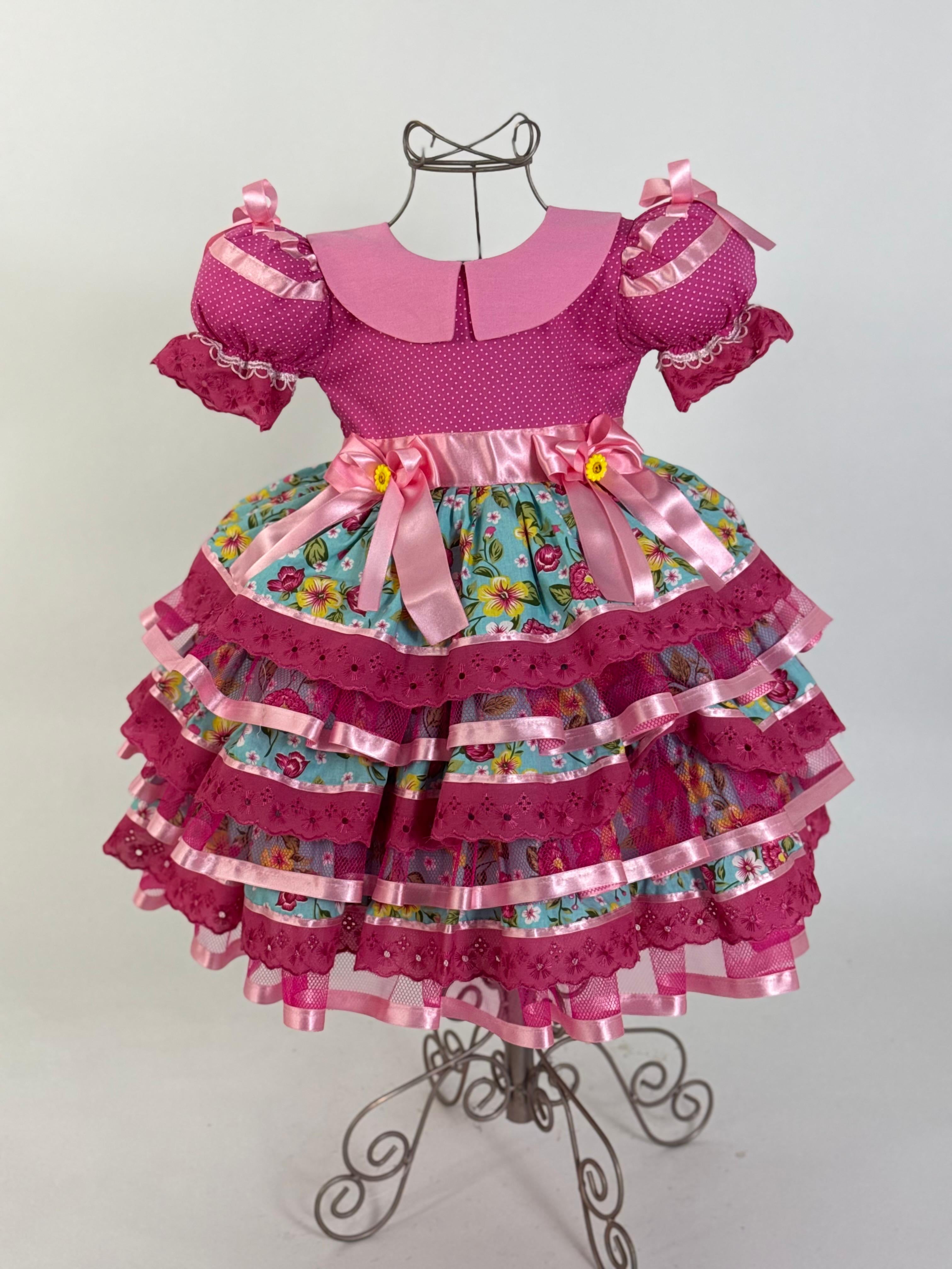 Vestido Fulo de mandacaru - Encomenda - Previsão de Envio 15/04