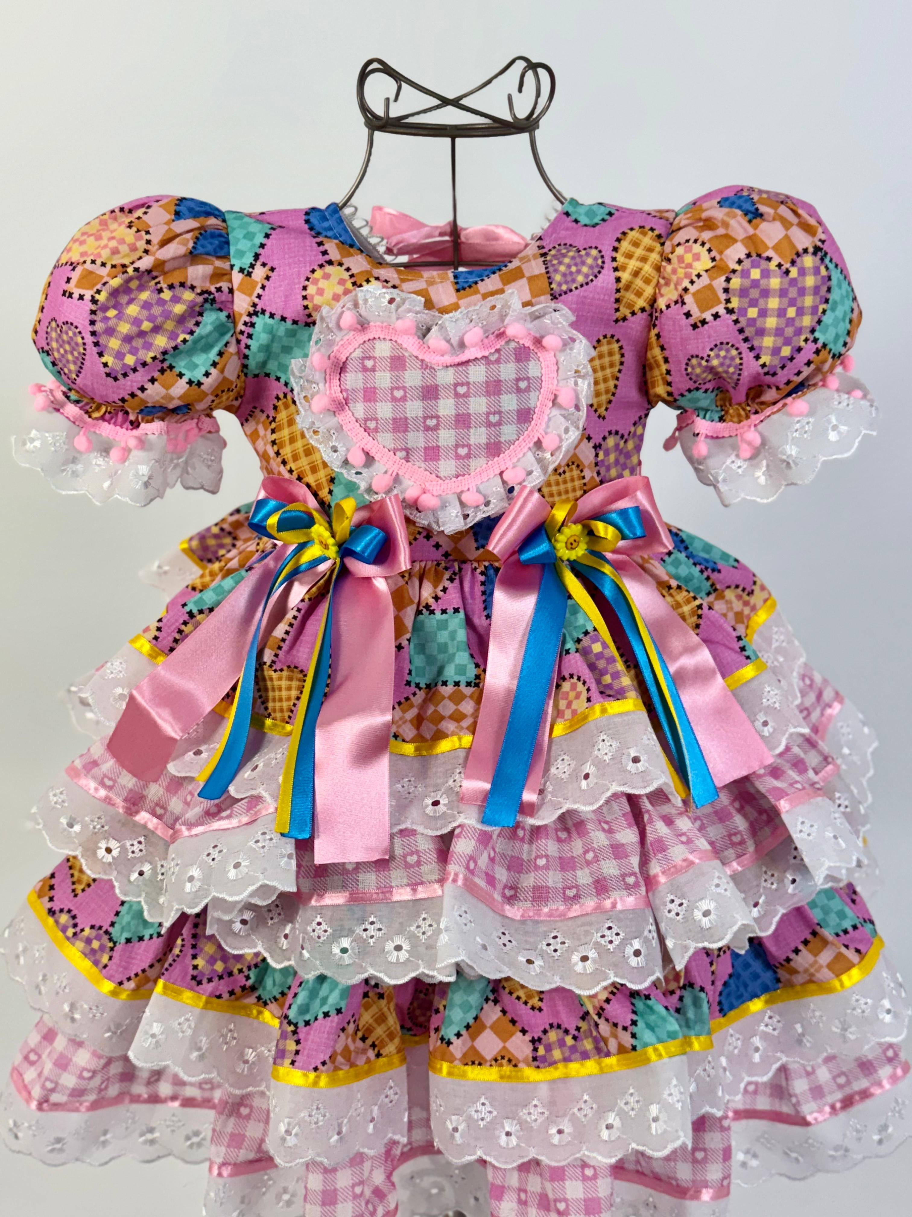 Vestido Encanto Junino - Encomenda - Previsão de Envio 15/04