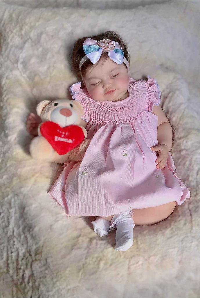 VESTIDO CASINHA DE ABELHA com Calcinha -  ROSA BEBE